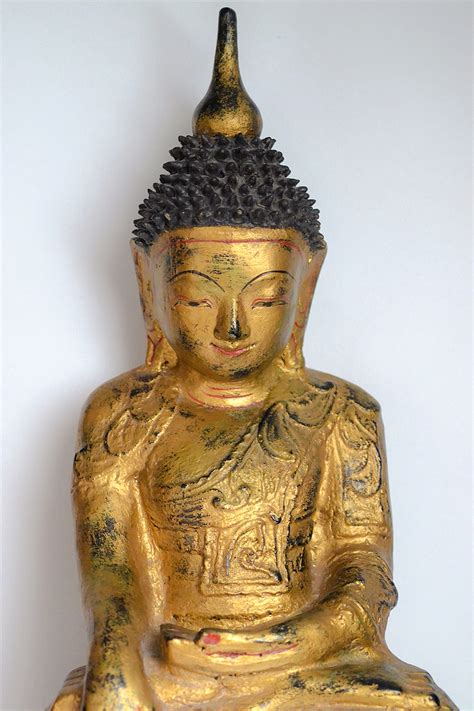 Burma 19th Century Maravijaya Buddha Asian Art Plazzart