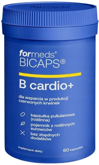 ForMeds BICAPS B CARDIO 60 Caps WITAMINA B6 B12 Kwas Foliowy