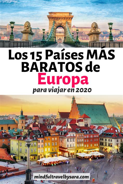 Pa Ses M S Baratos De Europa Para Viajar En Viaje A Europa