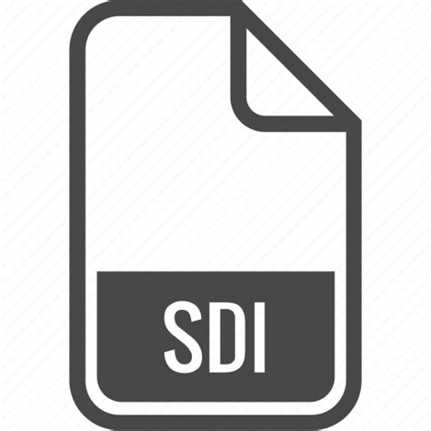 File Format Type Document Sdi Icon Download On Iconfinder