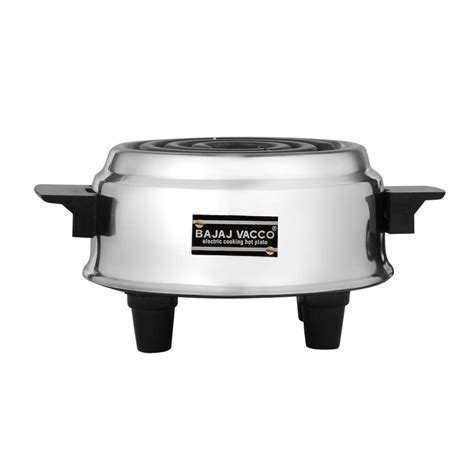 BAJAJ VACCO HOT Plate 500W STAINLESS STEEL Small Mini Portable Ideal For Travelers BAJAJ