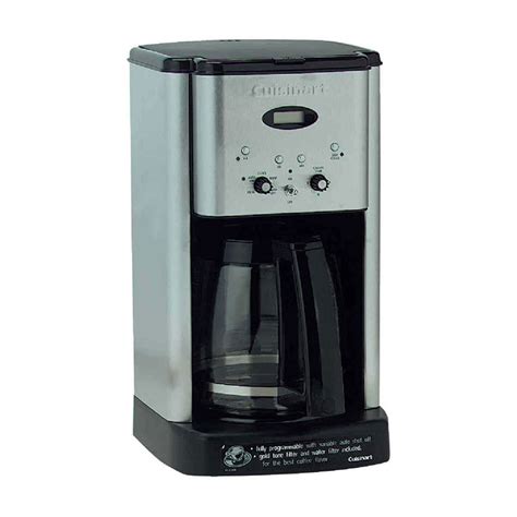 Cuisinart 12 Cup Programmable Stainless Steel Coffee Maker Almandoz