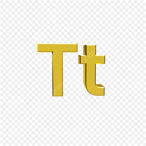 Letter T Hd Transparent, Gold Letter T, T, Letter, Letter T PNG Image For Free Download