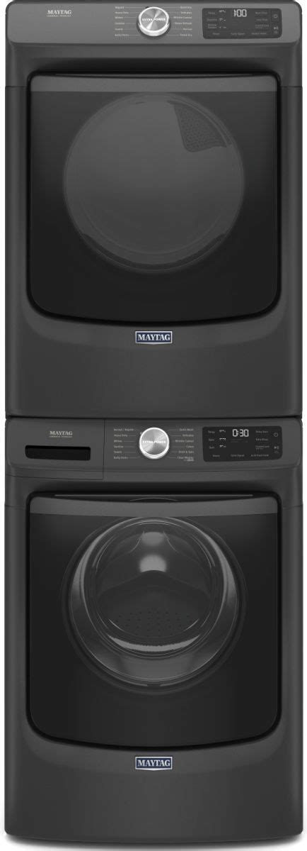 Maytag® Volcano Black Front Load Laundry Pair Mclellan Brandsource