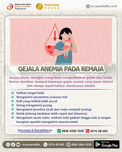 Mengenal Anemia Pada Remaja Rsu Queen Latifa Yogyakarta