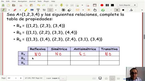 Matem Ticas Discretas I Clase Ejercicios Relaciones Ii Youtube