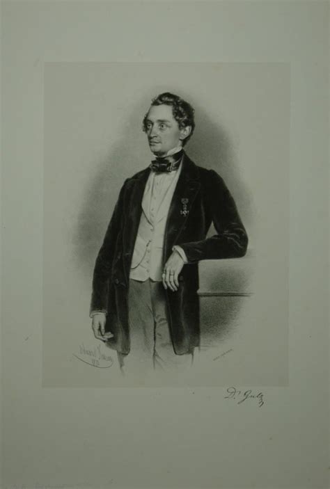 Portrait Dreiviertelfigur Nach Halbrechts Stehend Lithographie Auf