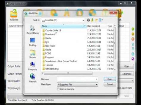 Tutorial On How To Convert Video Files Youtube