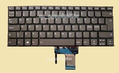 New for Lenovo Yoga 720-13 720-13ISK 720-13IKB 720-13KBR Keyboard BACKLIT Nordic | eBay