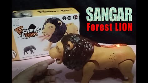 SANGAR UNBOXING Dan REVIEW Mainan Forest Lion SINGA Berjalan Dan