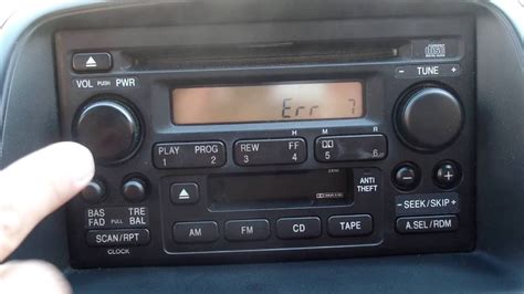 Honda Crv Radio Code Lookup