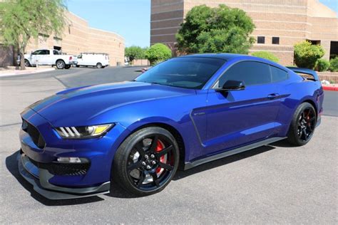 For Sale 2016 Ford Mustang Shelby Gt350r Deep Impact Blue 52l Voodoo V8 6 Speed 2k Miles