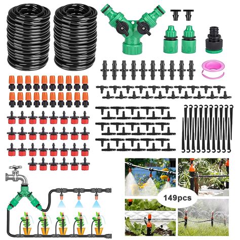 Towwoo 15m 15m Bewässerung Kit 150 Stück Bewässerungssystem Garten