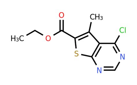 Ethyl Chloro Methylthieno D Pyrimidine