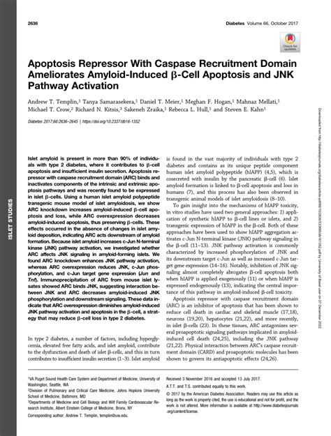 Pdf Apoptosis Repressor With Caspase Recruitment Domain Ameliorates