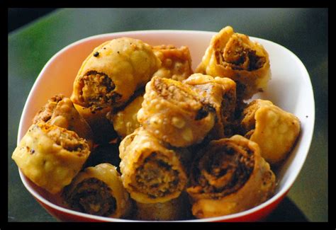 Bakarwadi These Crispy And Savory Spring Rolls Are A Specialty Of