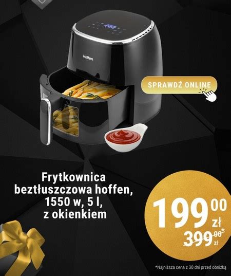 Frytkownica Hoffen Taniej Promocja Biedronka Ding Pl