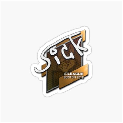 Sick ELEAGUE Boston 2018 Sticker For Sale By Adamanda Redbubble