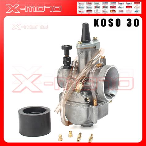 KOSO 30 Carb 2T 4T Universal Koso OKO Motorcycle Carburetor Carburador