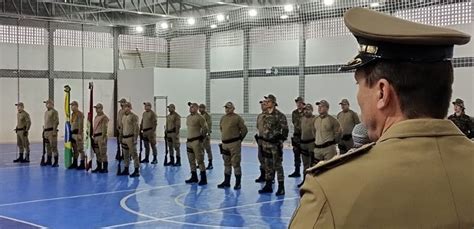 Pol Cia Militar De Curitibanos Realiza Solenidade De Promo O De