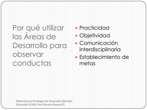 Reas Del Desarrollo Ppt