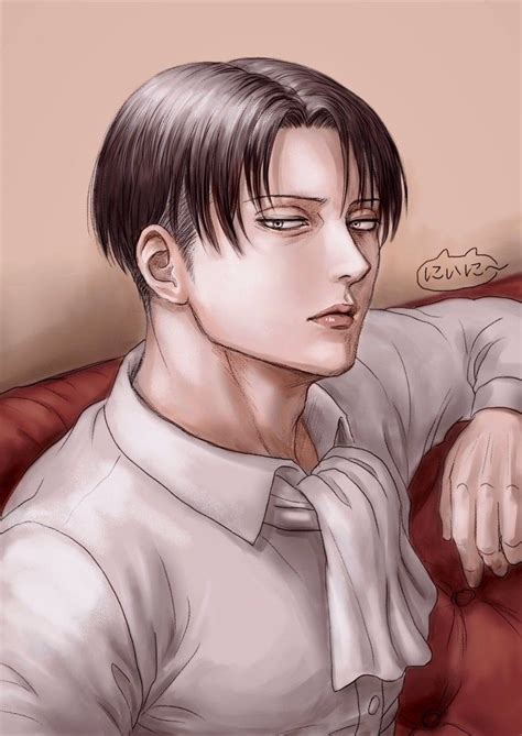 Pingl Par Stefano Sur Anime Livai Liva Ackerman Levi