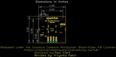 Air Quality Sensor SGP40 Qwiic Hookup Guide SparkFun Learn