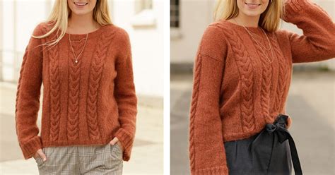 Classy Knitted Rib Cardigan Free Knitting Pattern