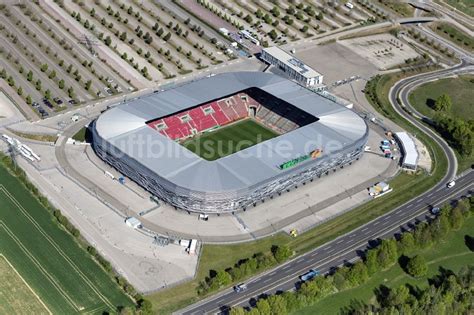 Luftaufnahme Augsburg Stadion Wwk Arena Augsburg Im Bundesland Bayern