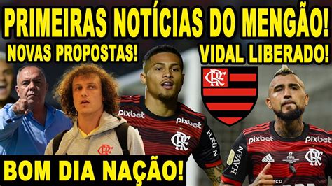 BOM DIA NAÇÃO PRIMEIRAS NOTÍCIAS DO FLAMENGO DAVID LUIZ DE SAÍDA DO