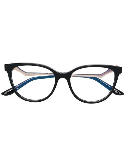 Cartier Eyewear Cat Eye Shaped Glasses Farfetch