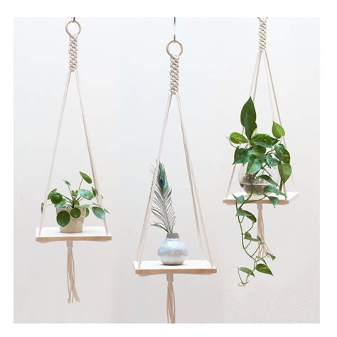 Macrame Plant Hanger / Macrame shelf hanging / Plant Holder