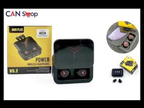 M88 Plus TWS True Wireless Stereo - YouTube