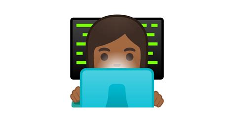 Woman Technologist Medium Dark Skin Tone Emoji