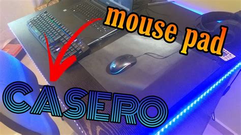 Cómo hacer una mouse pad gamer casero Grande con 40 PESOS ARGENTINOS