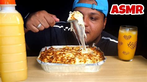 Asmr Lasanha De Frango Mukbang Sons De Mastiga O Youtube