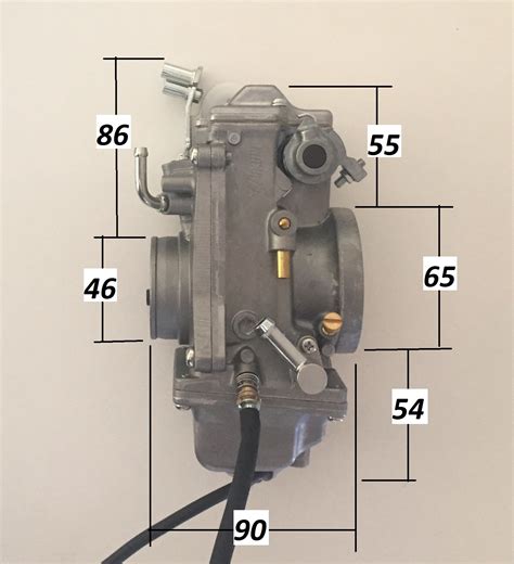 1 Tm42 6 Hsr 42mm Mikuni Carburetor Natural Or Polishedchrome