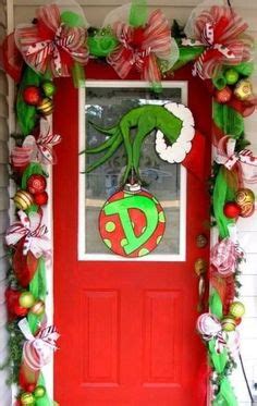 12 Grinch Ideen Weihnachtsdekoration Weihnachten Weihnachtsbasteln