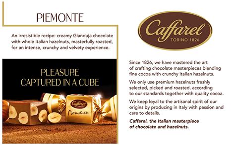 Amazon.com : Caffarel Chocolate Truffles Cornet Pralines - Hazelnut Creations 3-Pack CREMINO ...