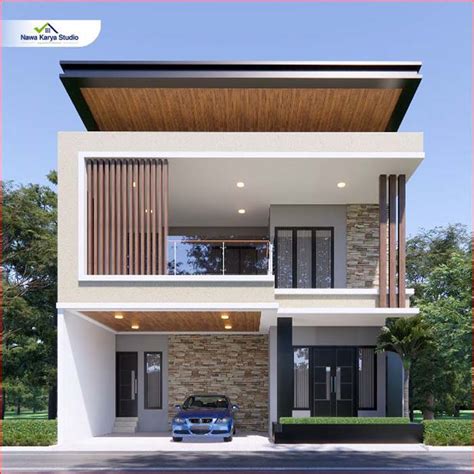 10 Desain Rumah 2 Lantai Yang Elegan