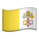 Bandera Ciudad Del Vaticano Emoji On Apple Ios