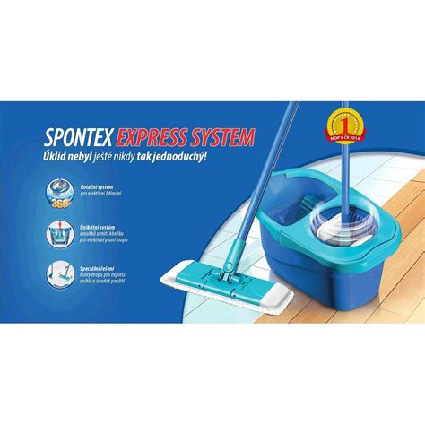 Mop Express Plus Syst M Se D Mac M Za Zen M Spontex Mopy A