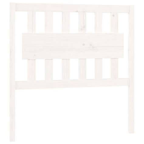 Tête de lit en bois massif de pin blanc OMABETA 95 5x4x100 cm