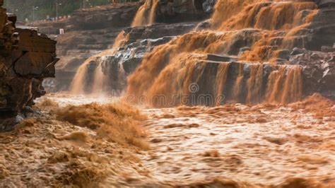 Il Fiume Giallo In Cina Fotografia Stock Editoriale Immagine Di