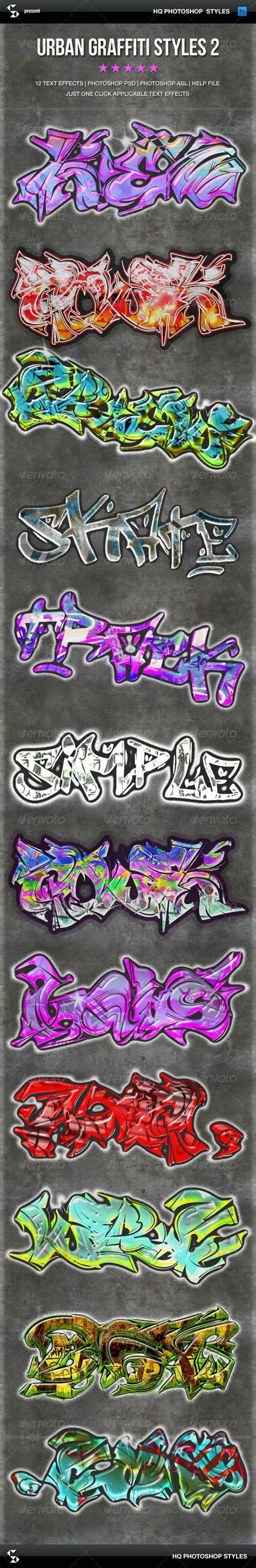 Urban Graffiti Text Effects 2 Graffiti Text Urban Graffiti Graffiti