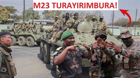 M23 NYUMA YO KWICA ABASIRIKARE 9 BA SADCFARDC NA SADC BARAHIRIYE