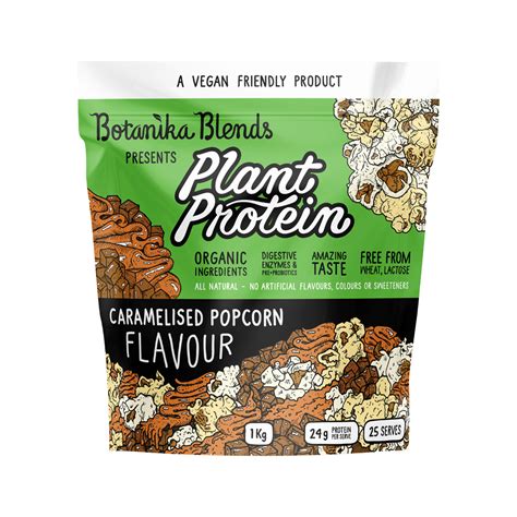 Botanika Blends Plant Protein Caramelised Popcorn 1kg From Naturals