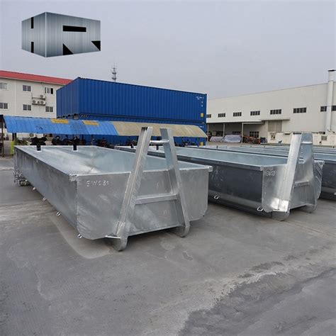 Outdoor Steel Hook Lift Bin Container Roro Container Roro Container