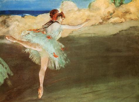 The Star Dancer On Pointe C C Edgar Degas Wikiart Org