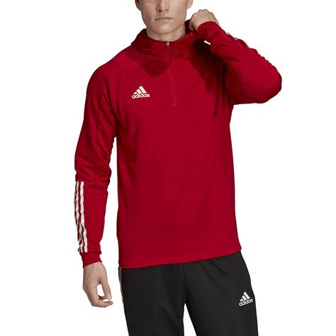 Bluza M Ska Adidas Condivo Track Hood Czerwona Ek On Bluzy